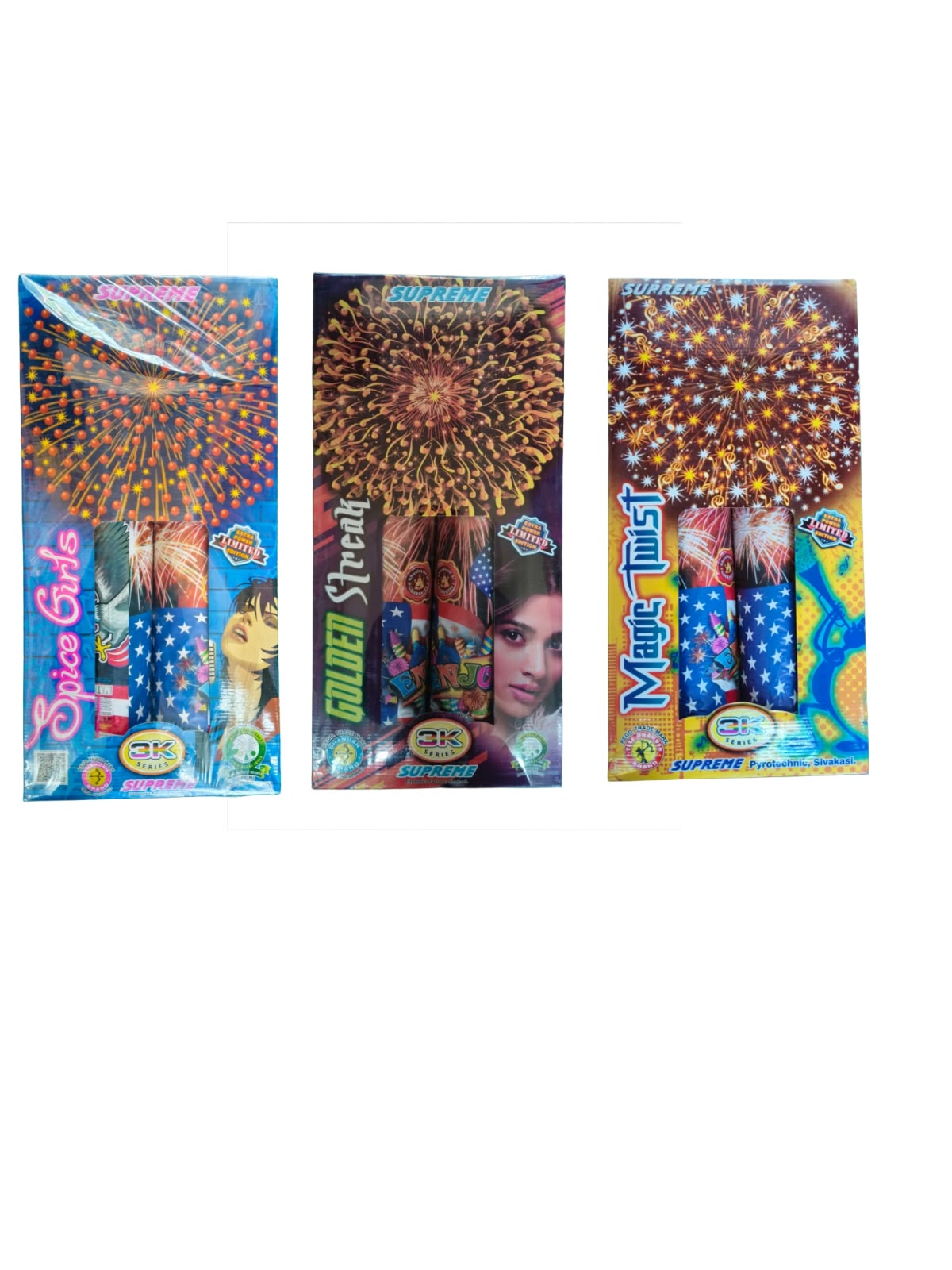 3" 3K Mix (6 Items)-2 Pcs
