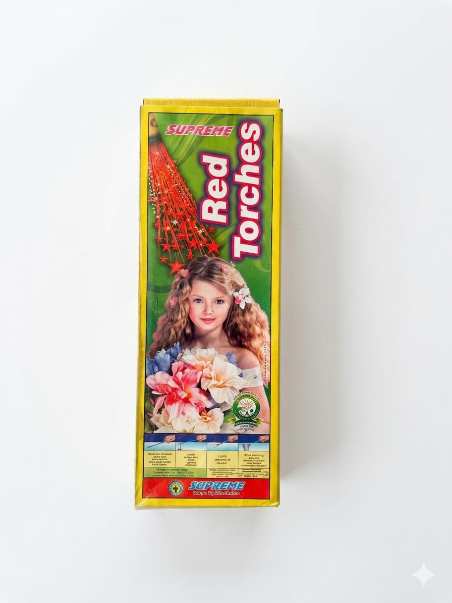 Red Shower Candles